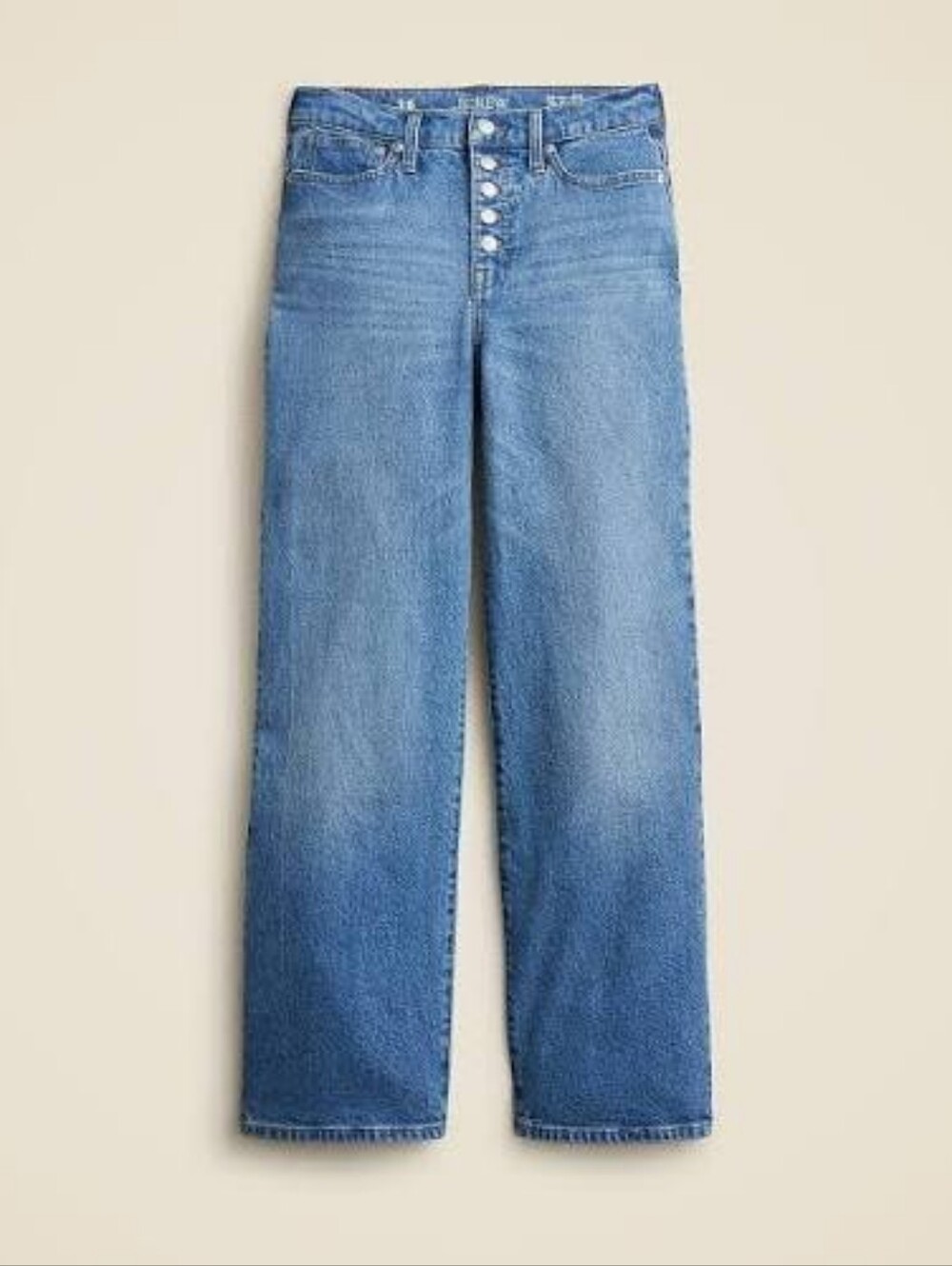J.Crew Button Fly '96b Slim Wide Leg